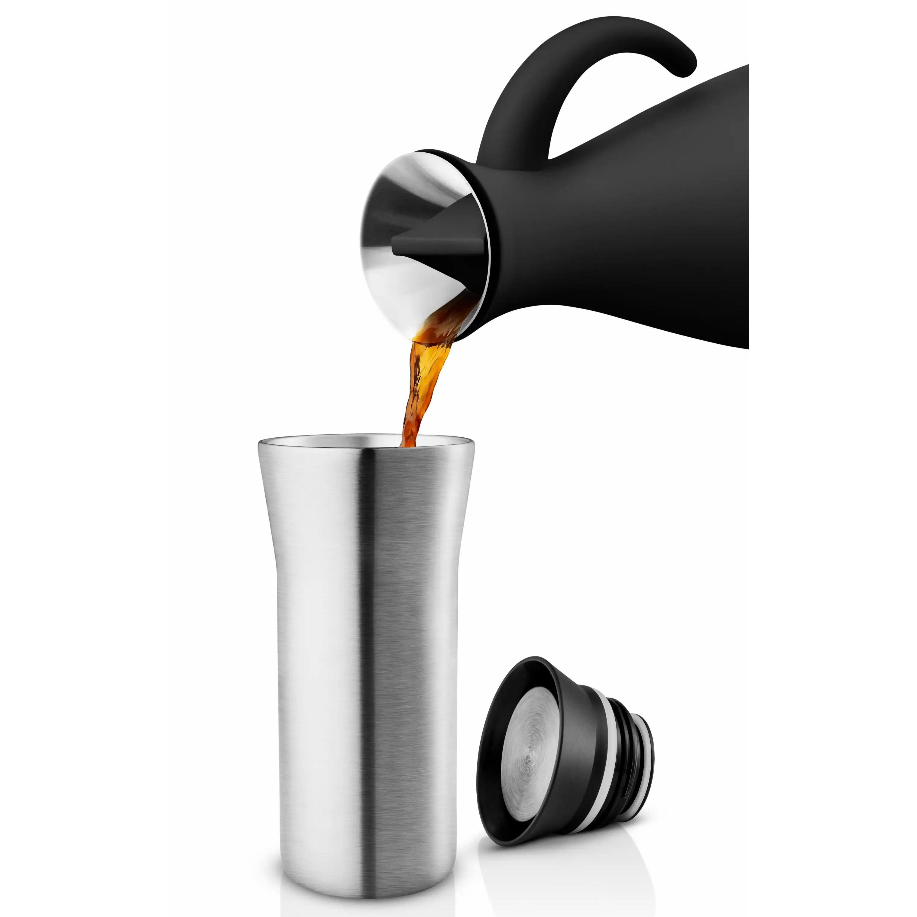 Reisbeker CITY TO GO 350 ml, zilver, Eva Solo
