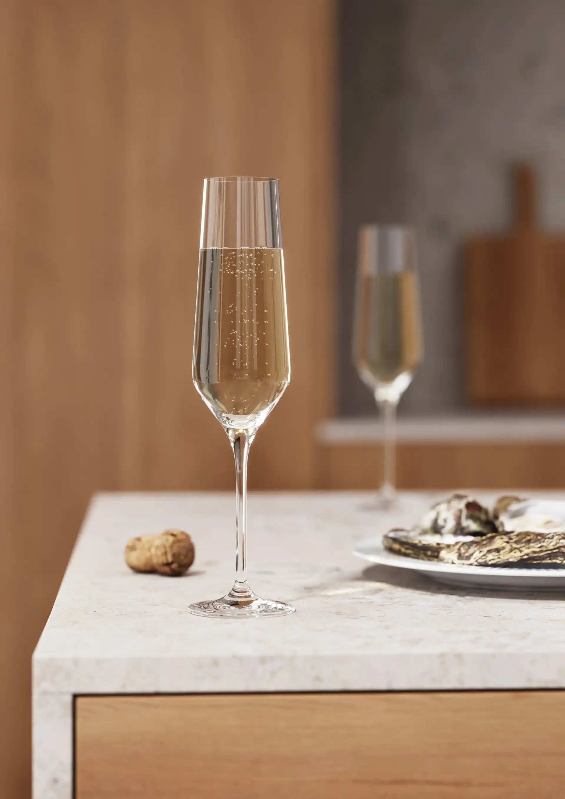 Champagneglas LEGIO NOVA, set van 6 stuks, 260 ml, Eva Solo