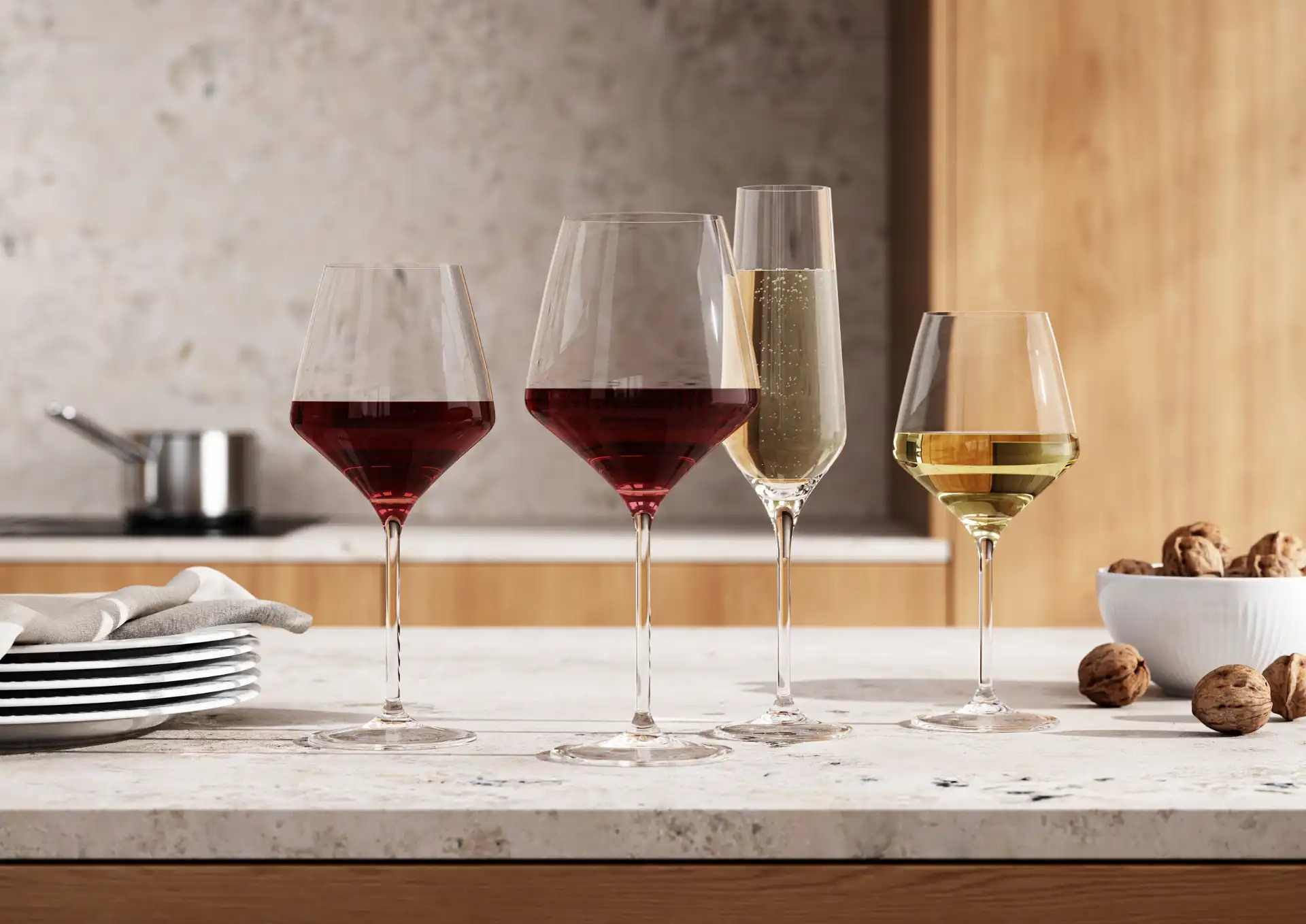 Champagneglas LEGIO NOVA, set van 6 stuks, 260 ml, Eva Solo