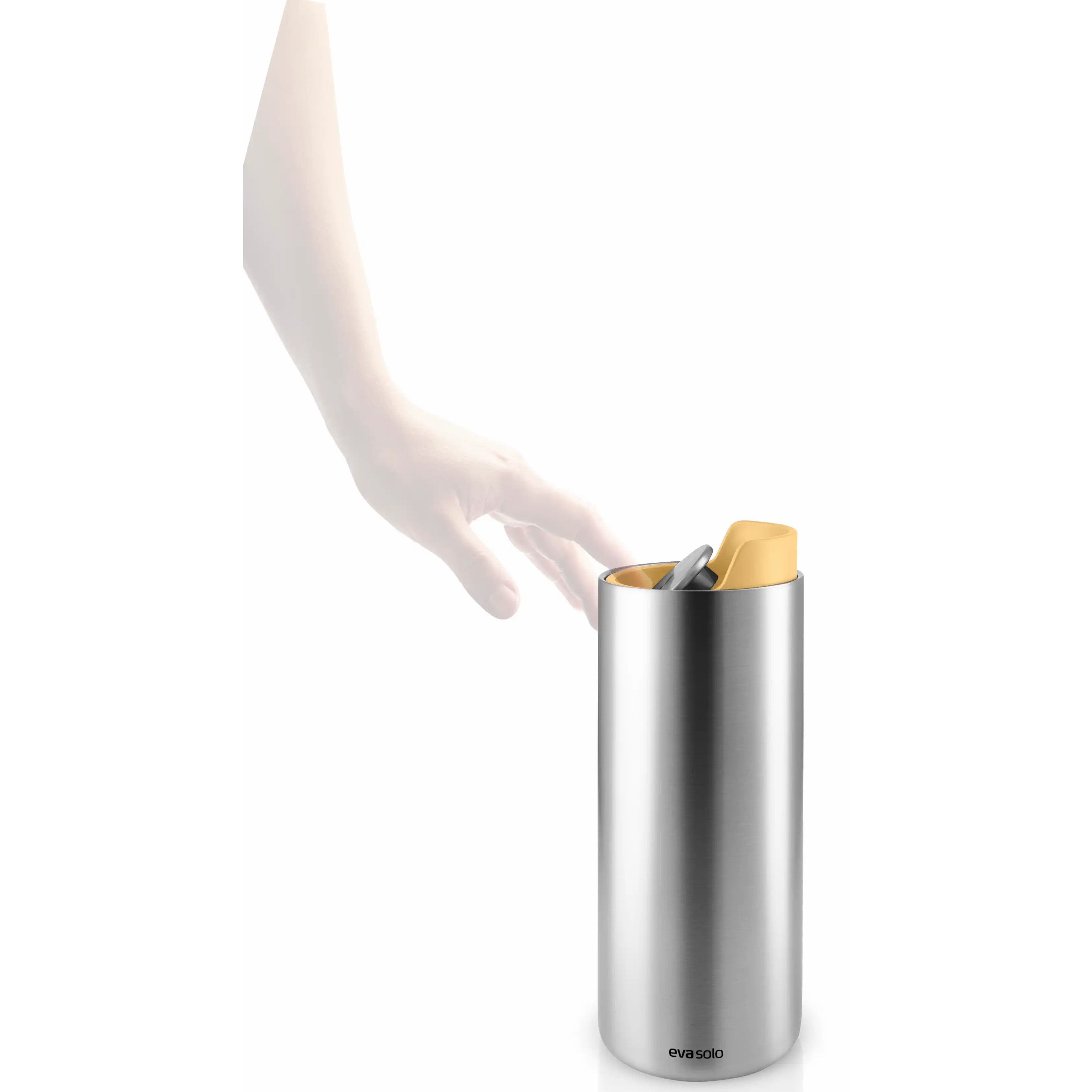 Reisbeker URBAN TO GO 350 ml, geel, roestvrij staal, Eva Solo