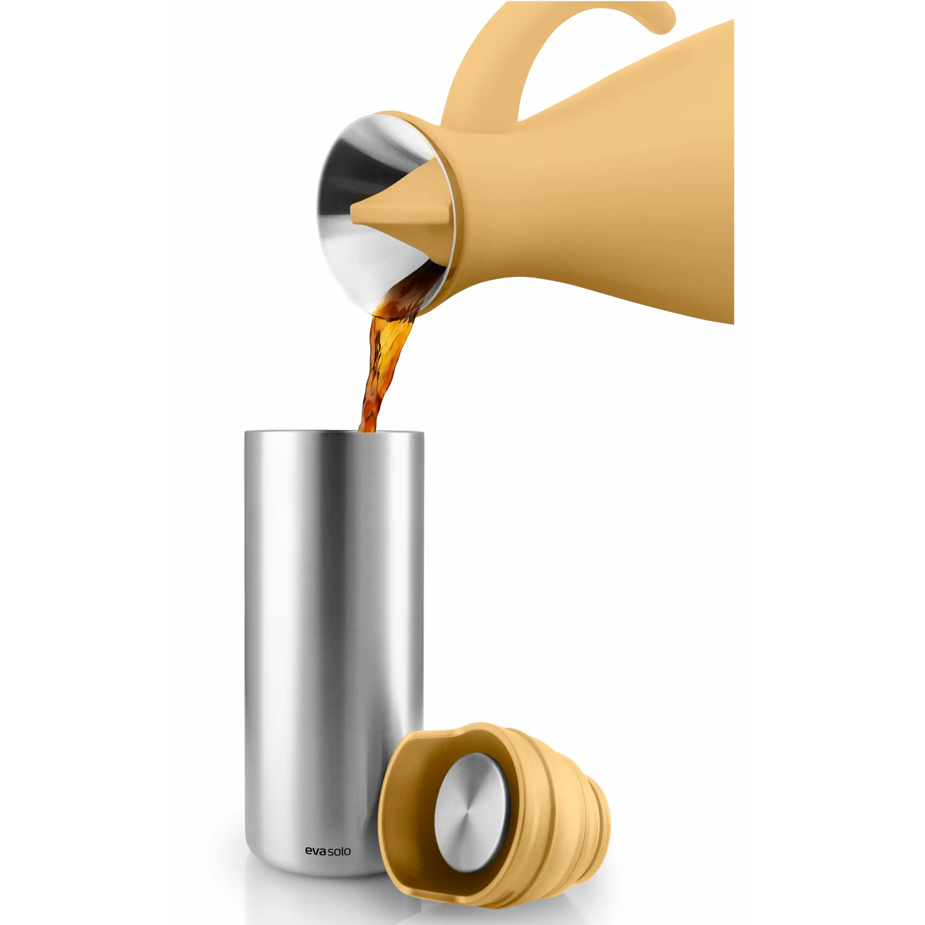 Reisbeker URBAN TO GO 350 ml, geel, roestvrij staal, Eva Solo