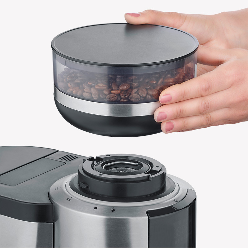 Koffiezetapparaat met druppelsysteem KA 4851 FILKA, zilver, Severin