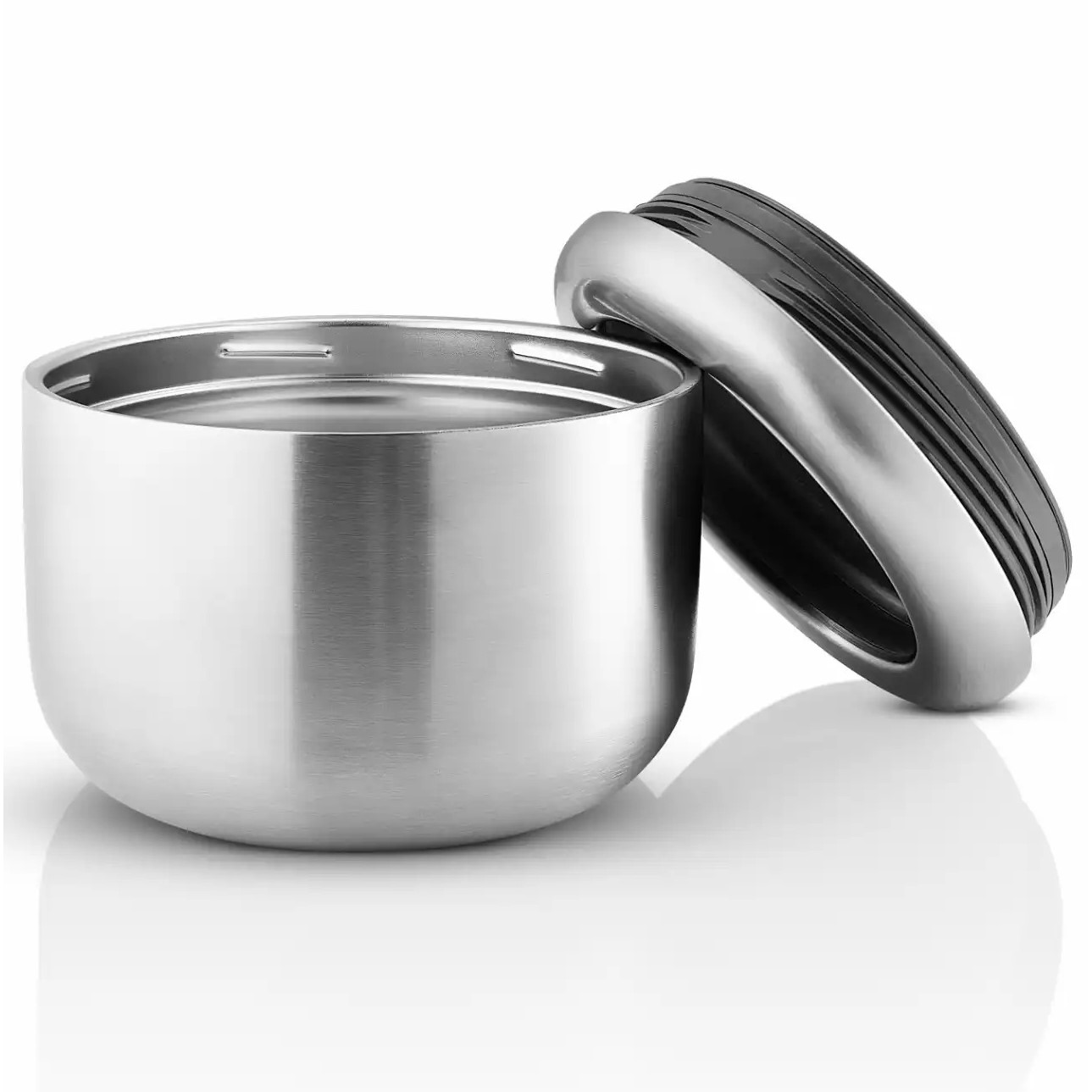 Thermospot TO GO 710 ml, zilver/zwart, roestvrij staal, Eva Solo