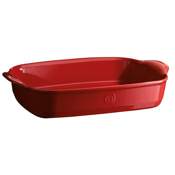 Ovenschaal 42 x 27 cm, bordeauxrood, Emile Henry