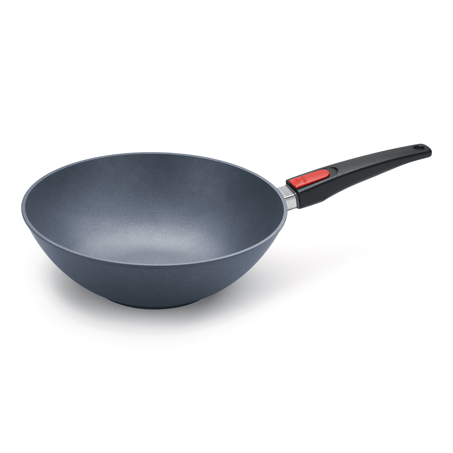 Wok DIAMOND LITE 30 cm, afneembare steel, titanium, WOLL