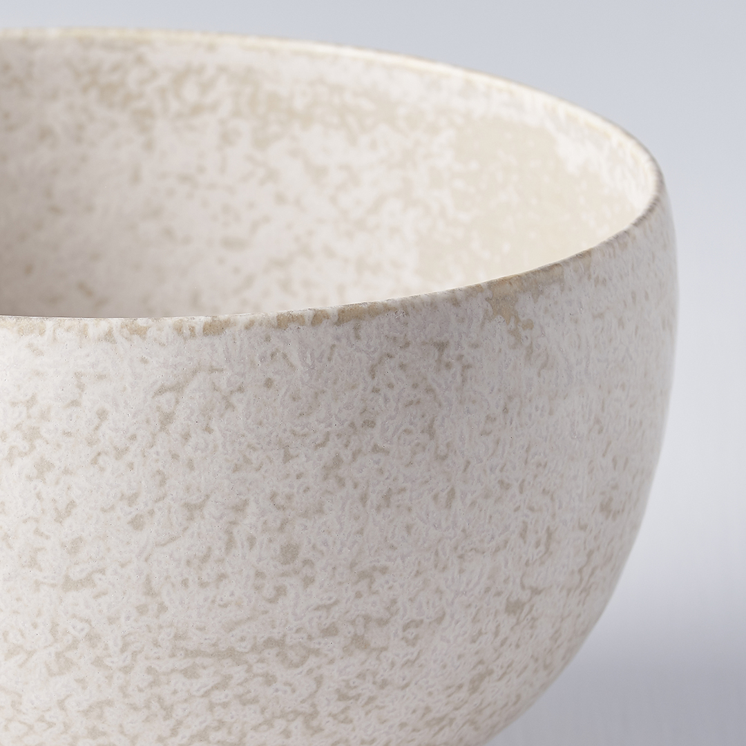 Opdienchaal WHITE FADE 13 cm, 500 ml, wit, keramiek, MIJ