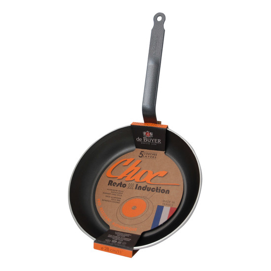 Koekenpan met anti-aanbaklaag CHOC RESTO INDUCTION 32 cm, de Buyer
