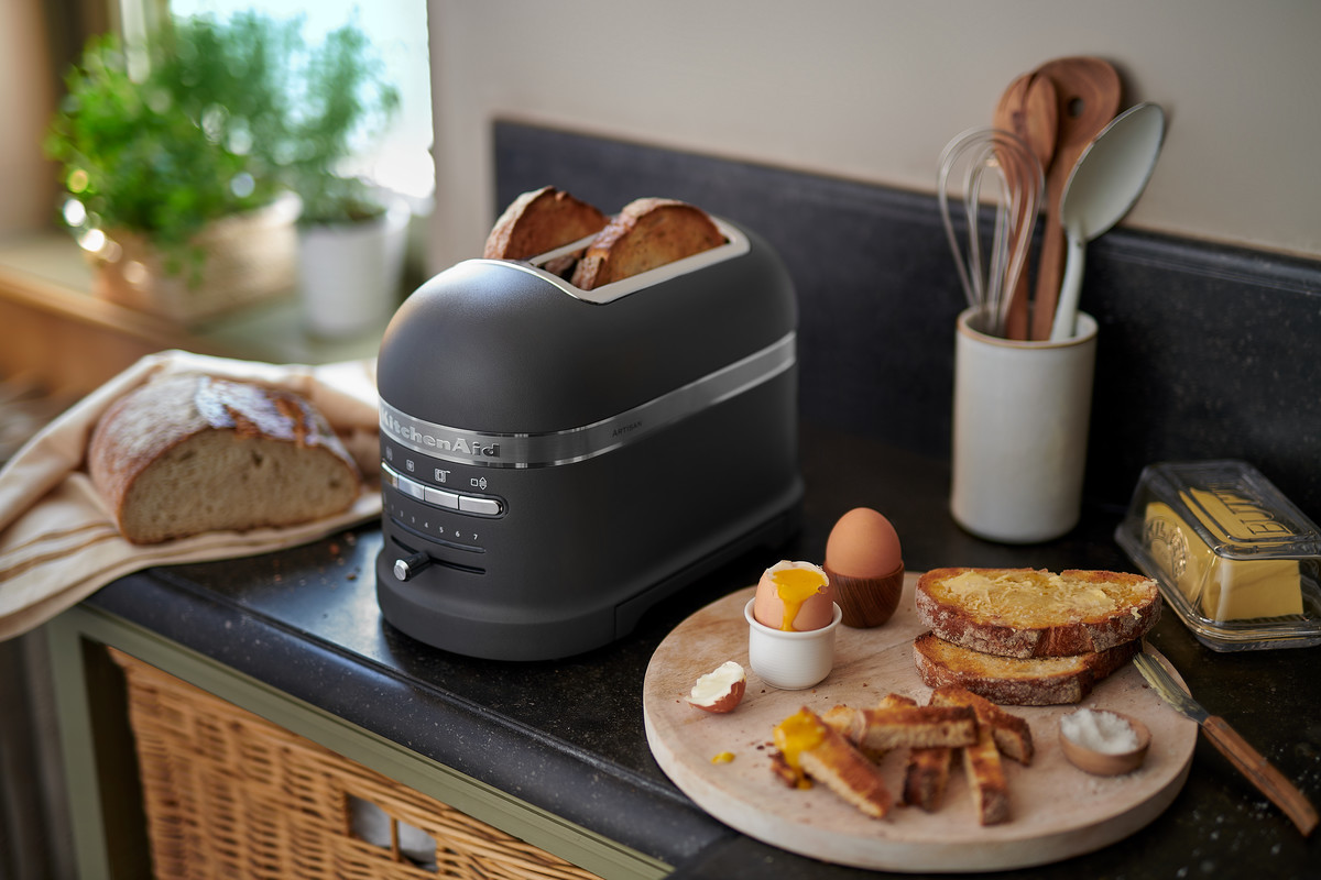 Broodrooster ARTISAN, 2 sleuven, gietijzer-zwart, KitchenAid