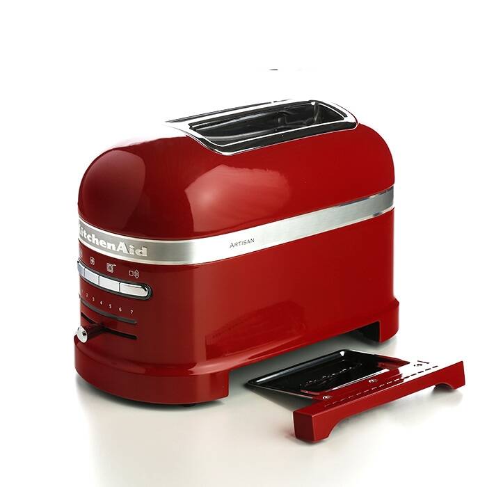 Broodrooster ARTISAN, 2 sleuven, rood metallic, KitchenAid