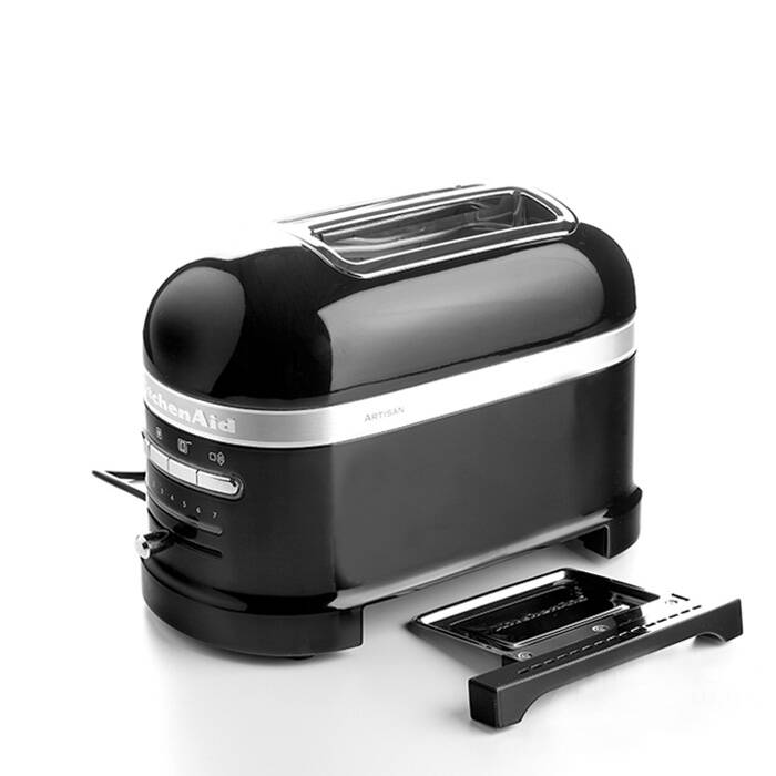 Broodrooster ARTISAN, 2 sleuven, zwart, KitchenAid
