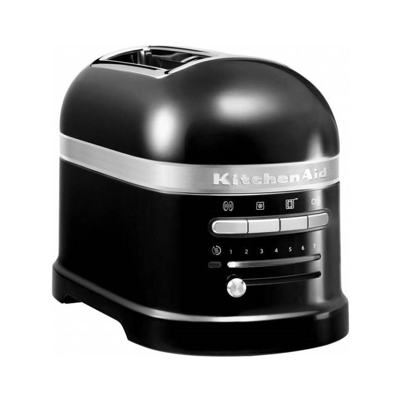 Broodrooster ARTISAN, 2 sleuven, zwart, KitchenAid