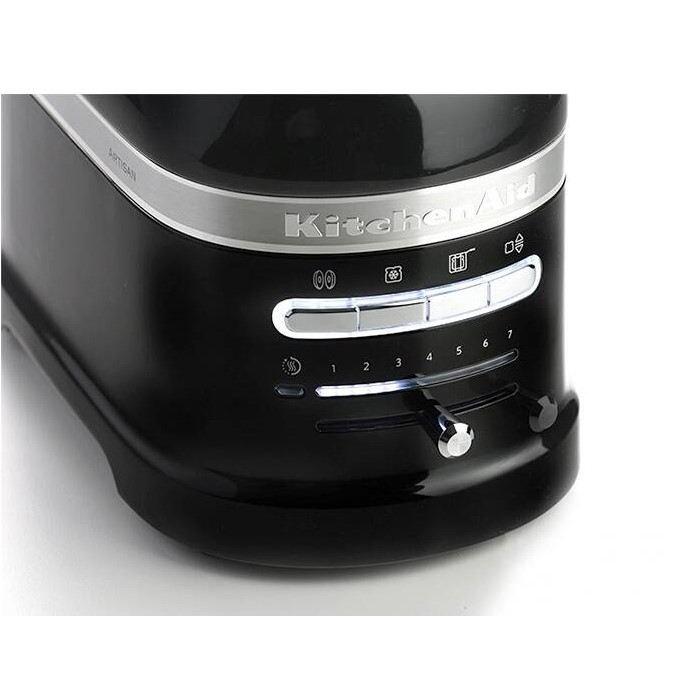 Broodrooster ARTISAN, 2 sleuven, zwart, KitchenAid