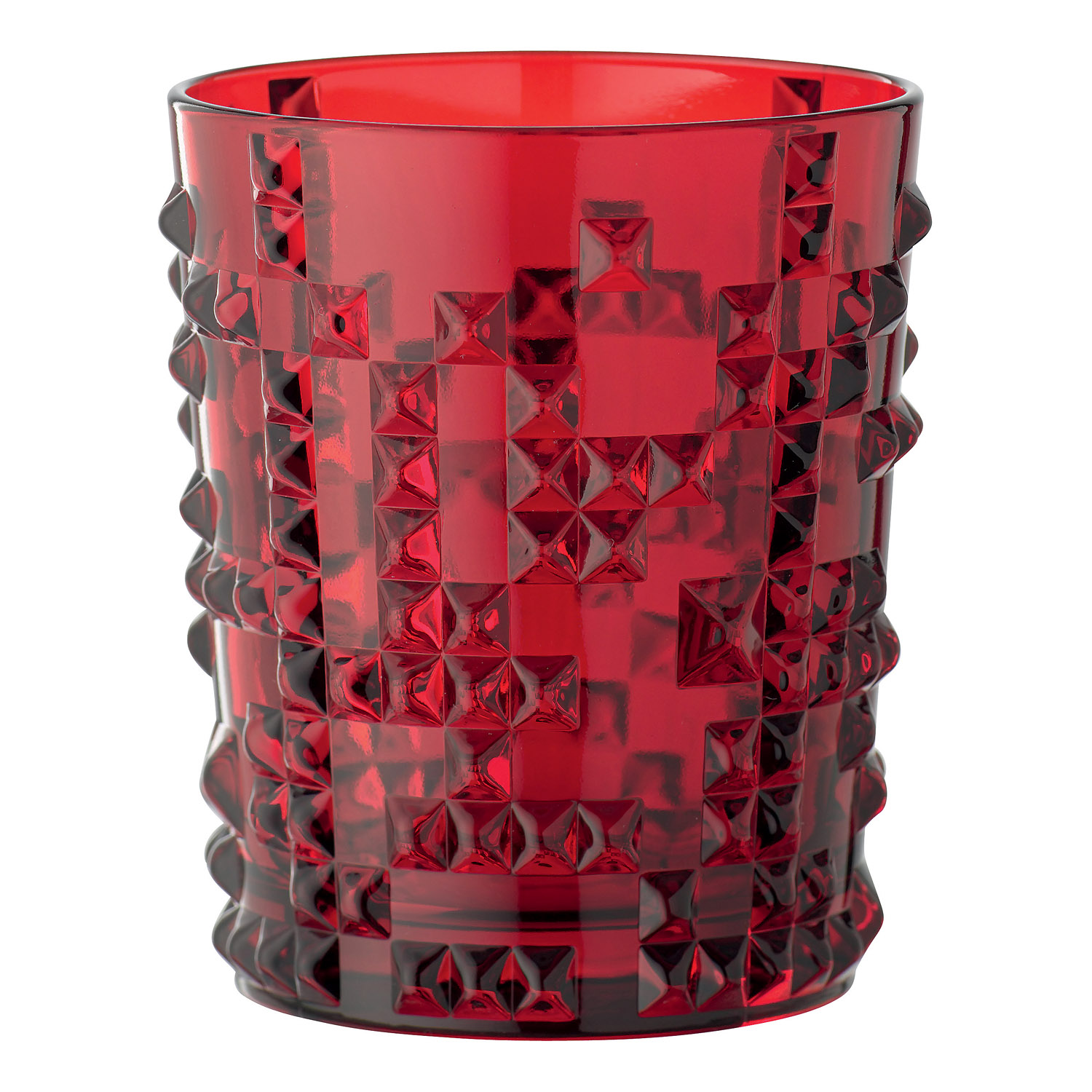 Whiskyglas PUNK 330 ml, robijnrood, Nachtmann