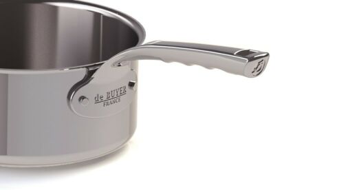 Sauspan MILADY 16 cm, gepolijst roestvrij staal, de Buyer
