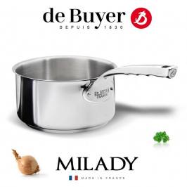 Sauspan MILADY 16 cm, gepolijst roestvrij staal, de Buyer