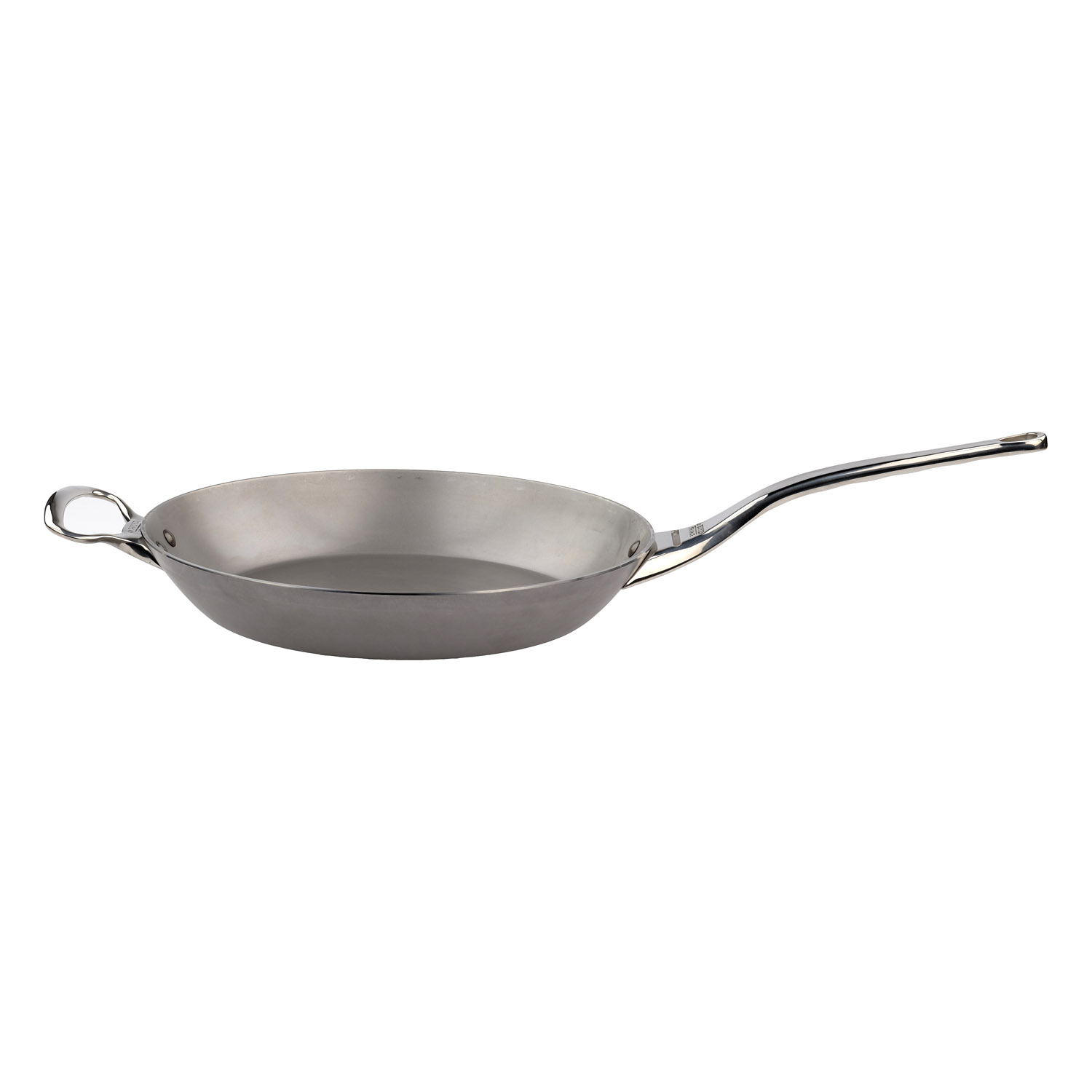 Koekenpan MINERAL B PRO 32 cm, met extra handgreep, staal, de Buyer