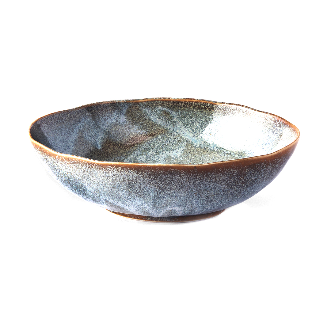 Eetkom STEEL GREY 19 x 17,5 cm, 600 ml, MIJ