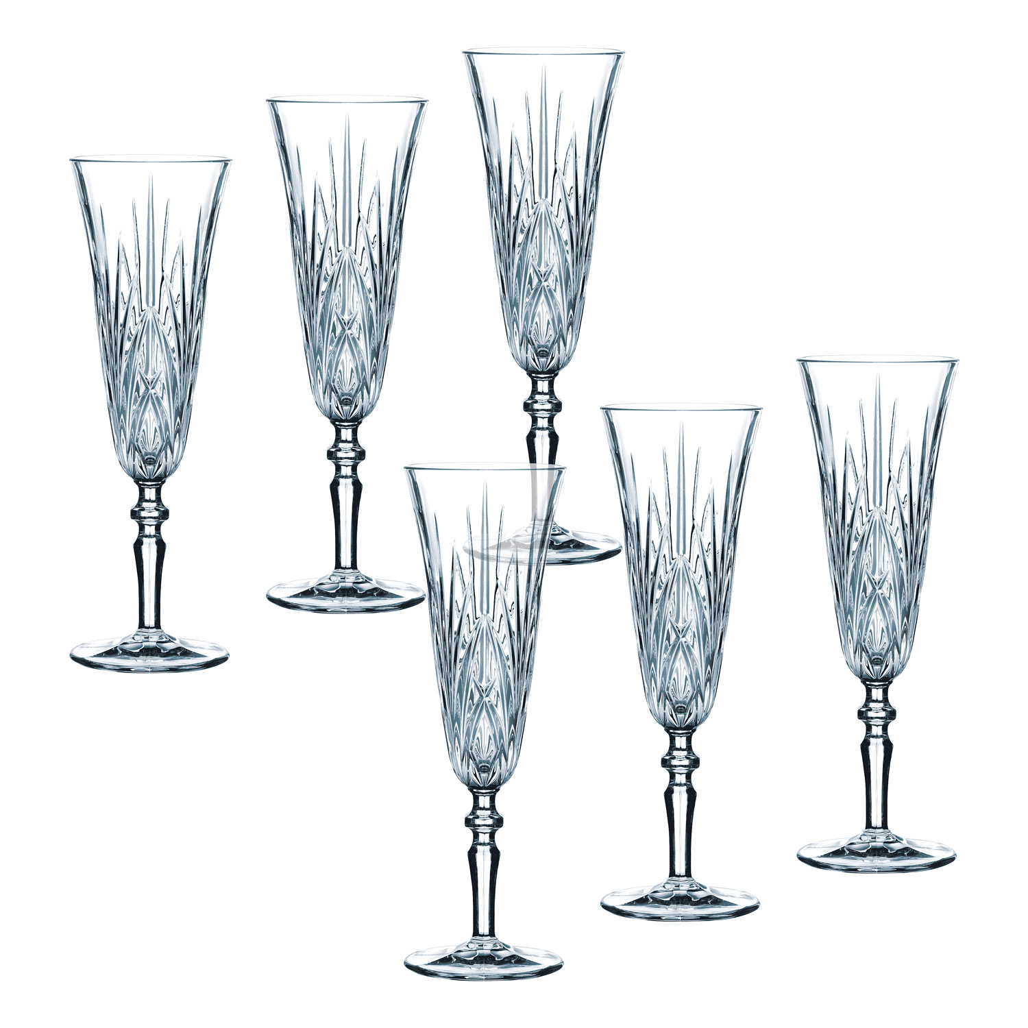 Champagneglas PALAIS, set van 6 stuks, Nachtmann