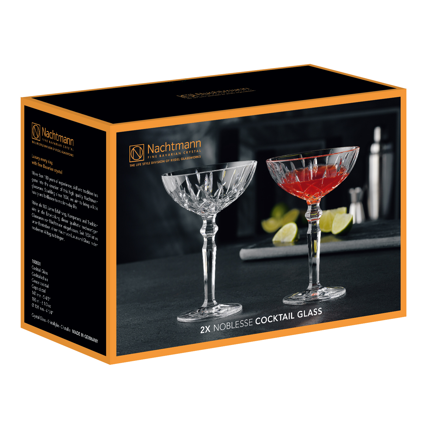 Cocktailglas NOBLESSE 180 ml, set van 2 stuks, Nachtmann