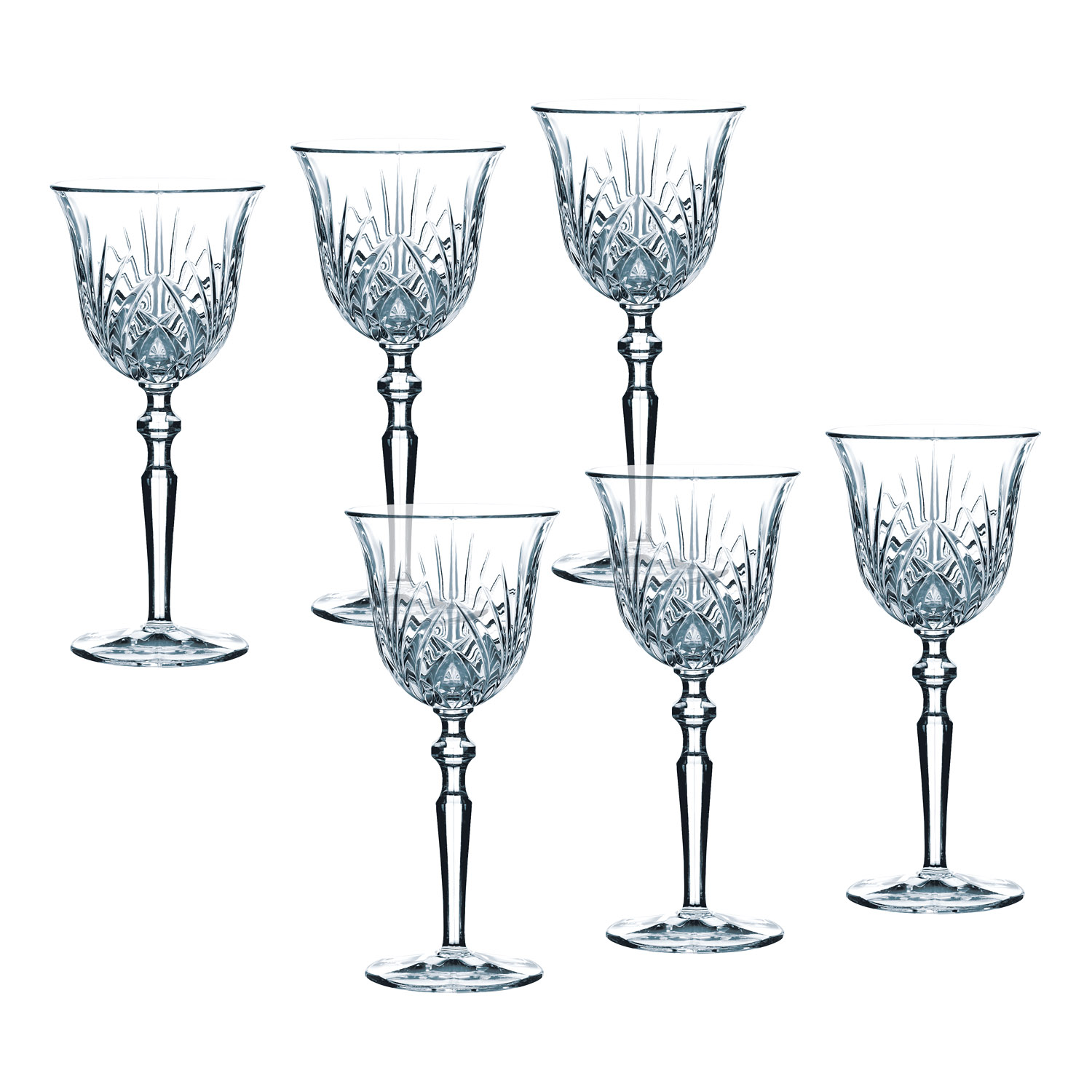 Witte wijnglas PALAIS, set van 6 stuks, Nachtmann