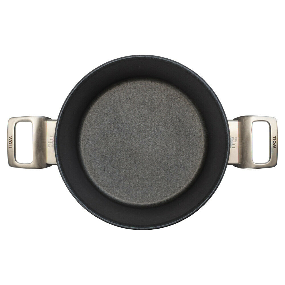 Pan DIAMOND LITE PRO 28 cm, voor inductie, titanium, WOLL