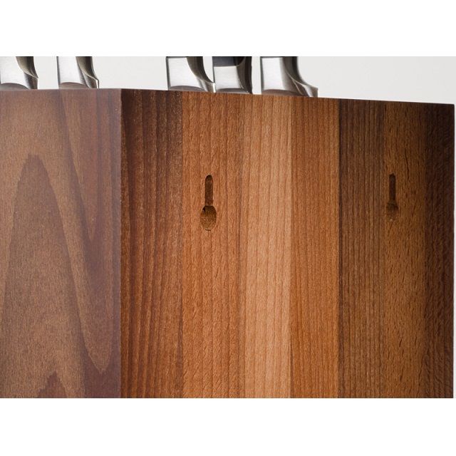 Magnetisch messenblok, voor 6 stuks, bruin, Wüsthof