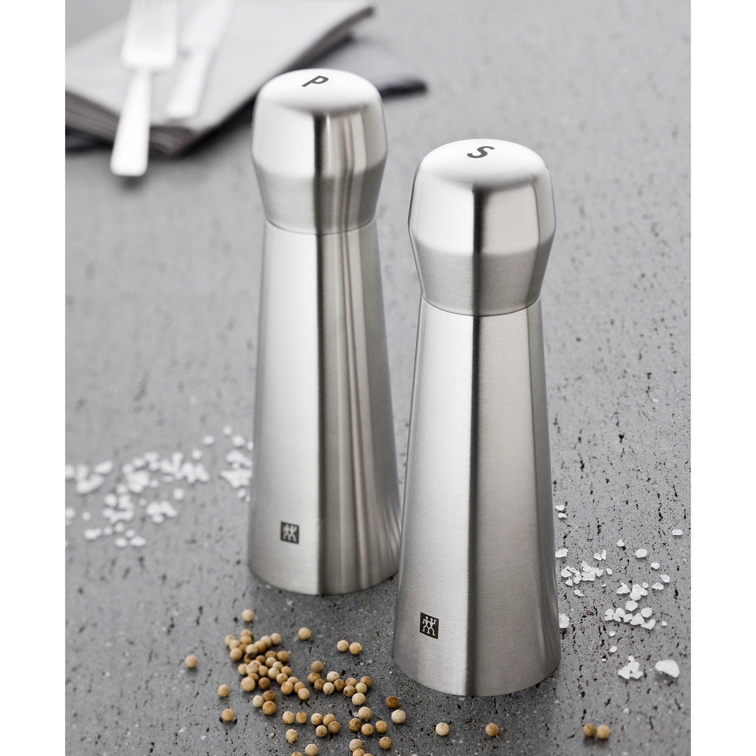 Zoutmolen SPICES 19 cm, roestvrij staal, Zwilling