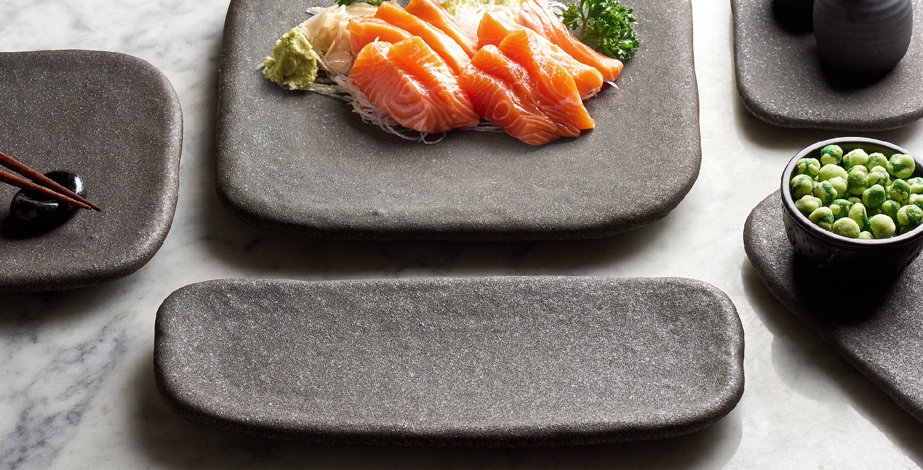 Tapasbord STONE SLAB 16 x 11 cm, MIJ