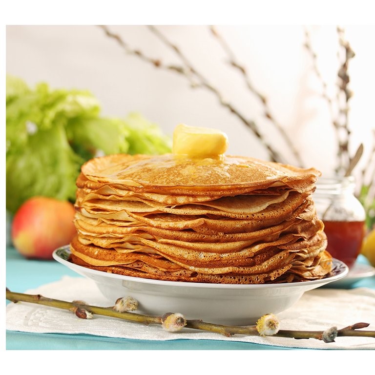 Crepe-pan 24 cm, staal, de Buyer