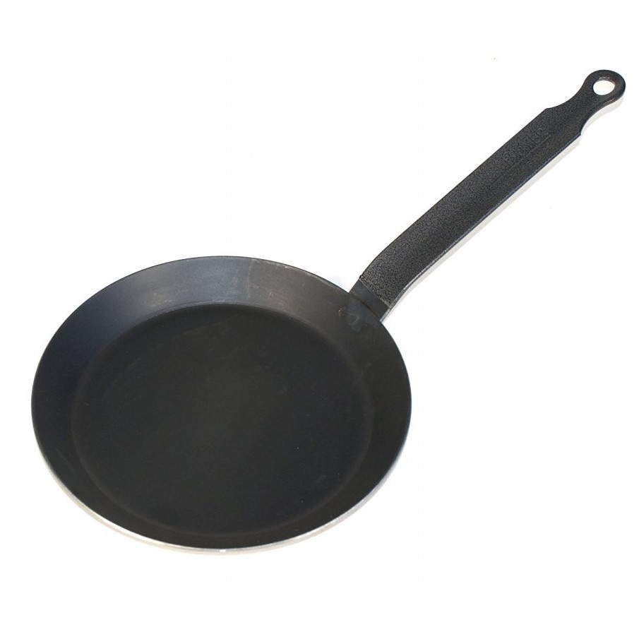 Crepe-pan 24 cm, staal, de Buyer