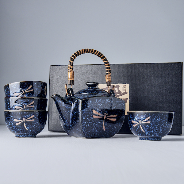 Theeset DRAGONFLY, 5-delig, MIJ