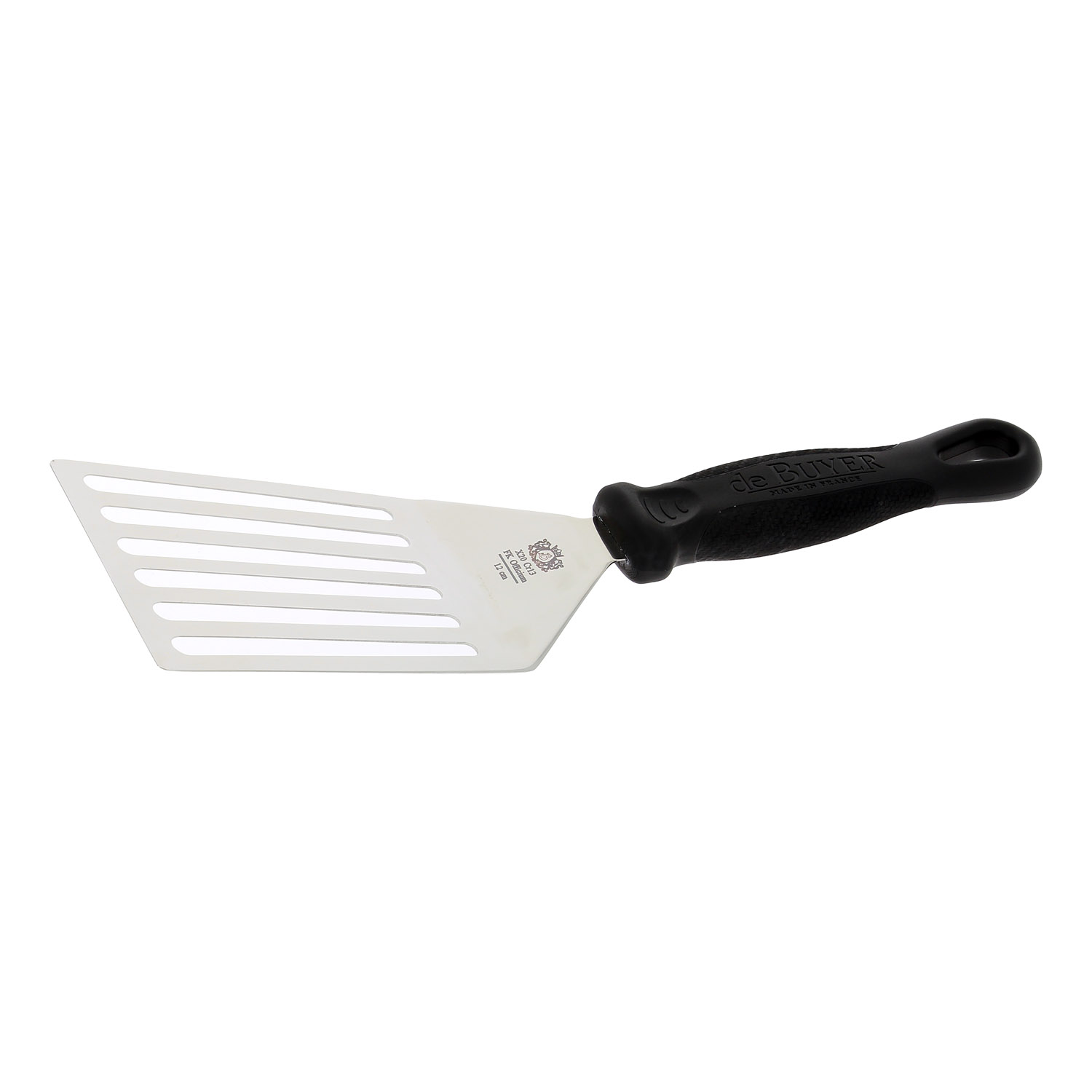 Bakspaan FKOFFICIUM 12 cm, geperforeerd, de Buyer