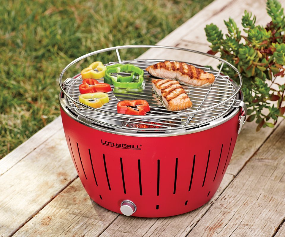 Tafelbarbecue XL, rood, LotusGrill