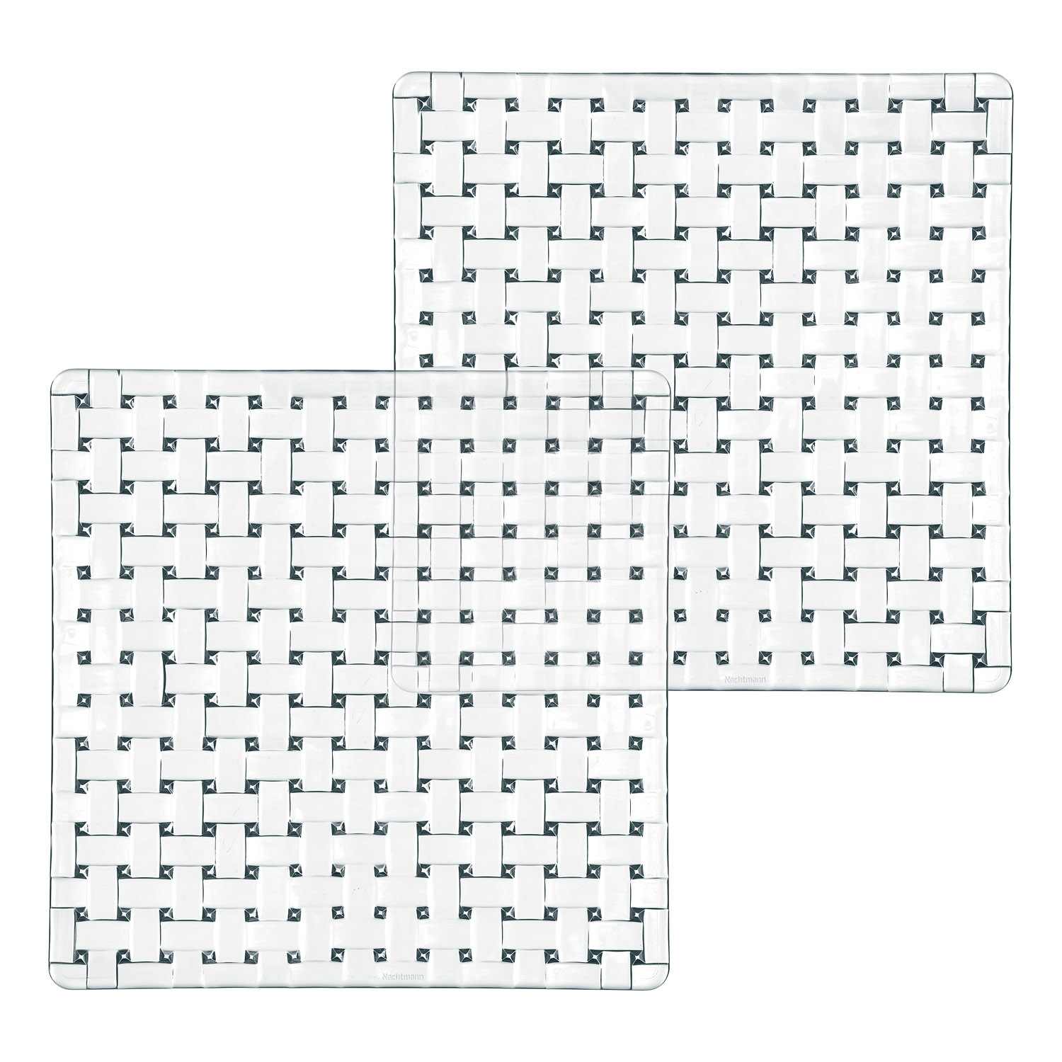 Tapasbord (set) BOSSA NOVA 21 x 21 cm, 2 stuks, Nachtmann