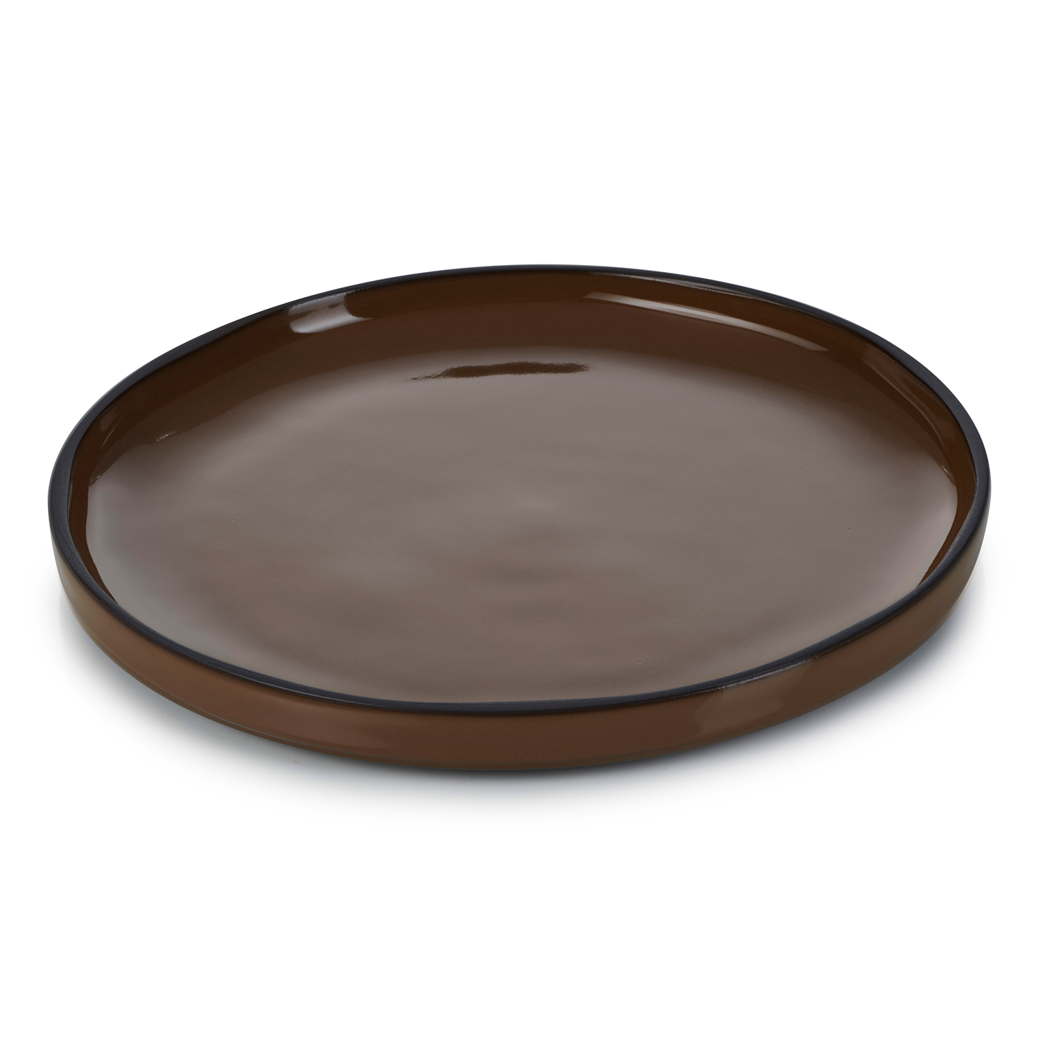 Dessertbord CARACTERE 21 cm, bruin, REVOL