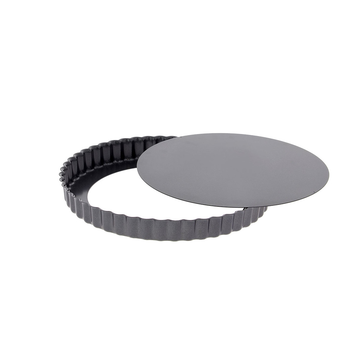 Quichevorm 28 cm, verwijderbare bodem, de Buyer