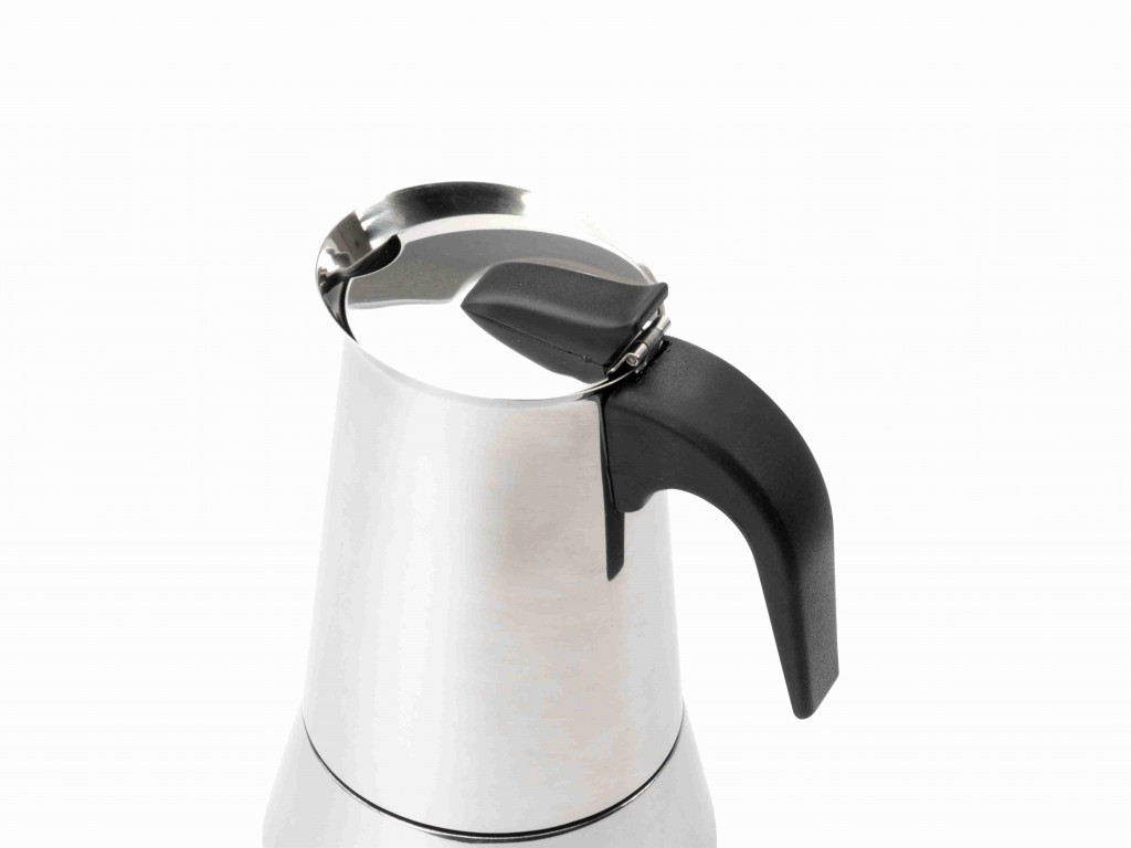 Espresso-percolator TREVI 400 ml, glanzend staal, Leopold Vienna