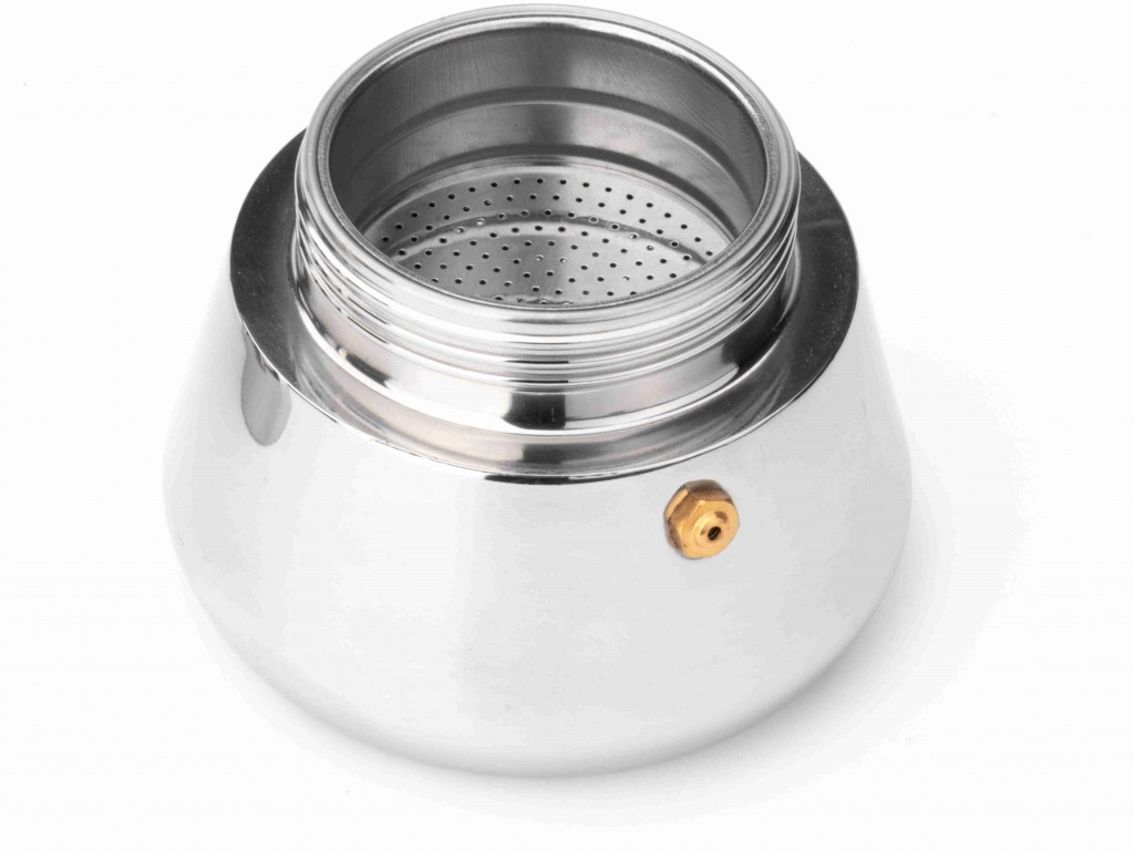 Espresso-percolator TREVI 400 ml, glanzend staal, Leopold Vienna