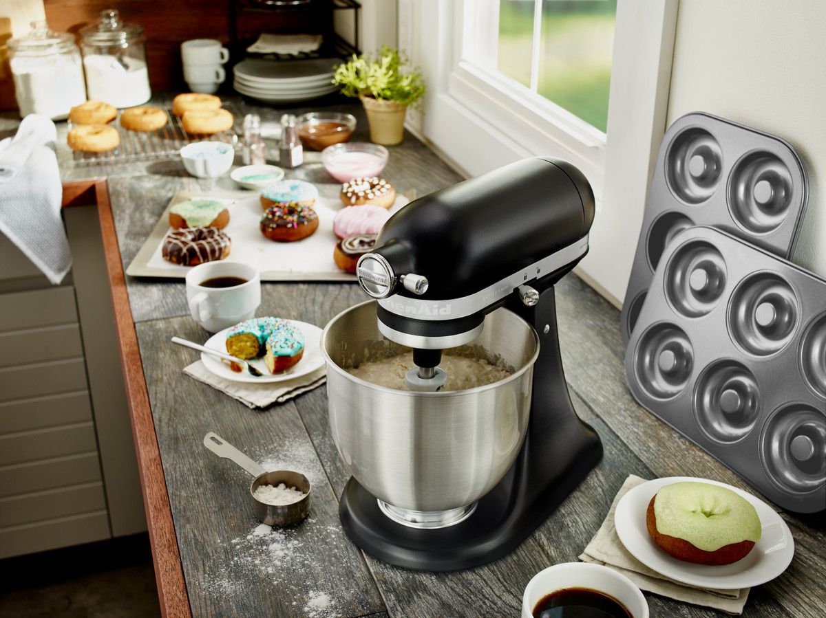 Keukenmachine ARTISAN MINI 5KSM3311XECA 3,3 l, rood metallic, KitchenAid
