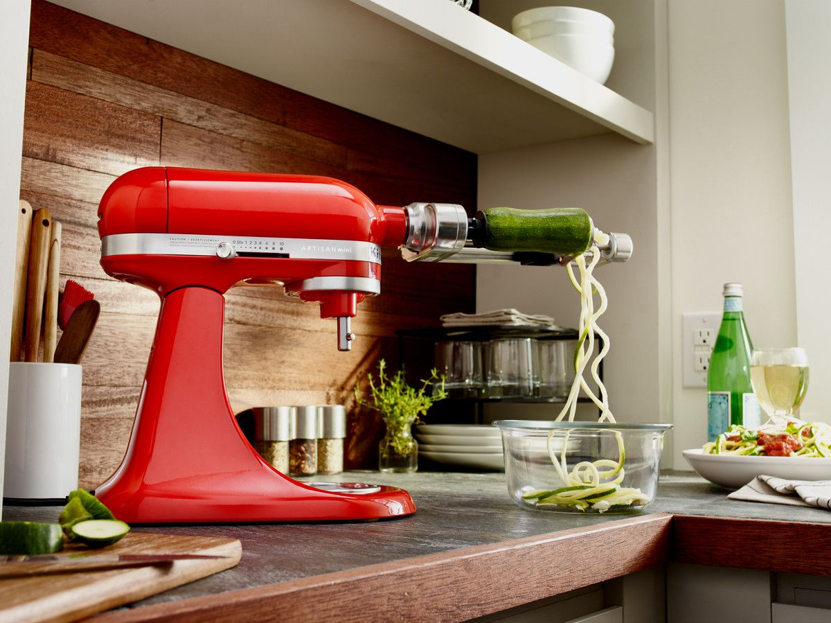 Keukenmachine ARTISAN MINI 5KSM3311XECA 3,3 l, rood metallic, KitchenAid