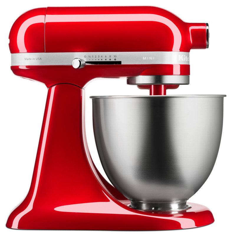Keukenmachine ARTISAN MINI 5KSM3311XECA 3,3 l, rood metallic, KitchenAid