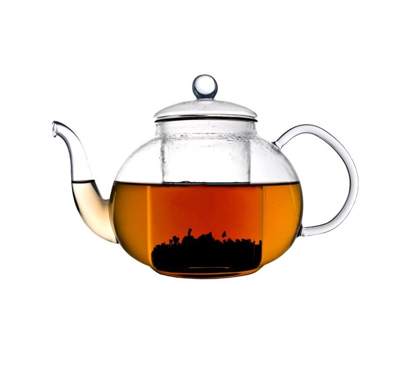 Theepot met infuser VERONA 1 l, glas, Bredemeijer