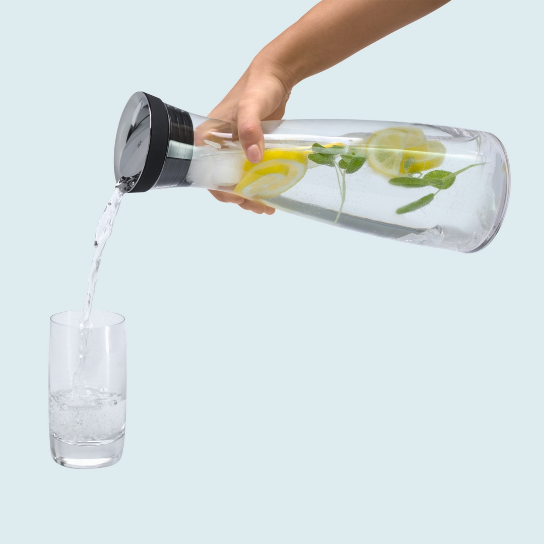 Waterkaraf BASIC 1,5 l, zwart, WMF