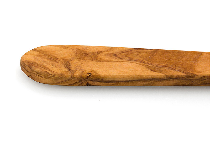Pollepel 30 cm, met punt, hout, Continenta