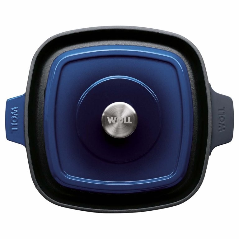 Grillpan IRON INDUCTION 28 cm, blauw, WOLL