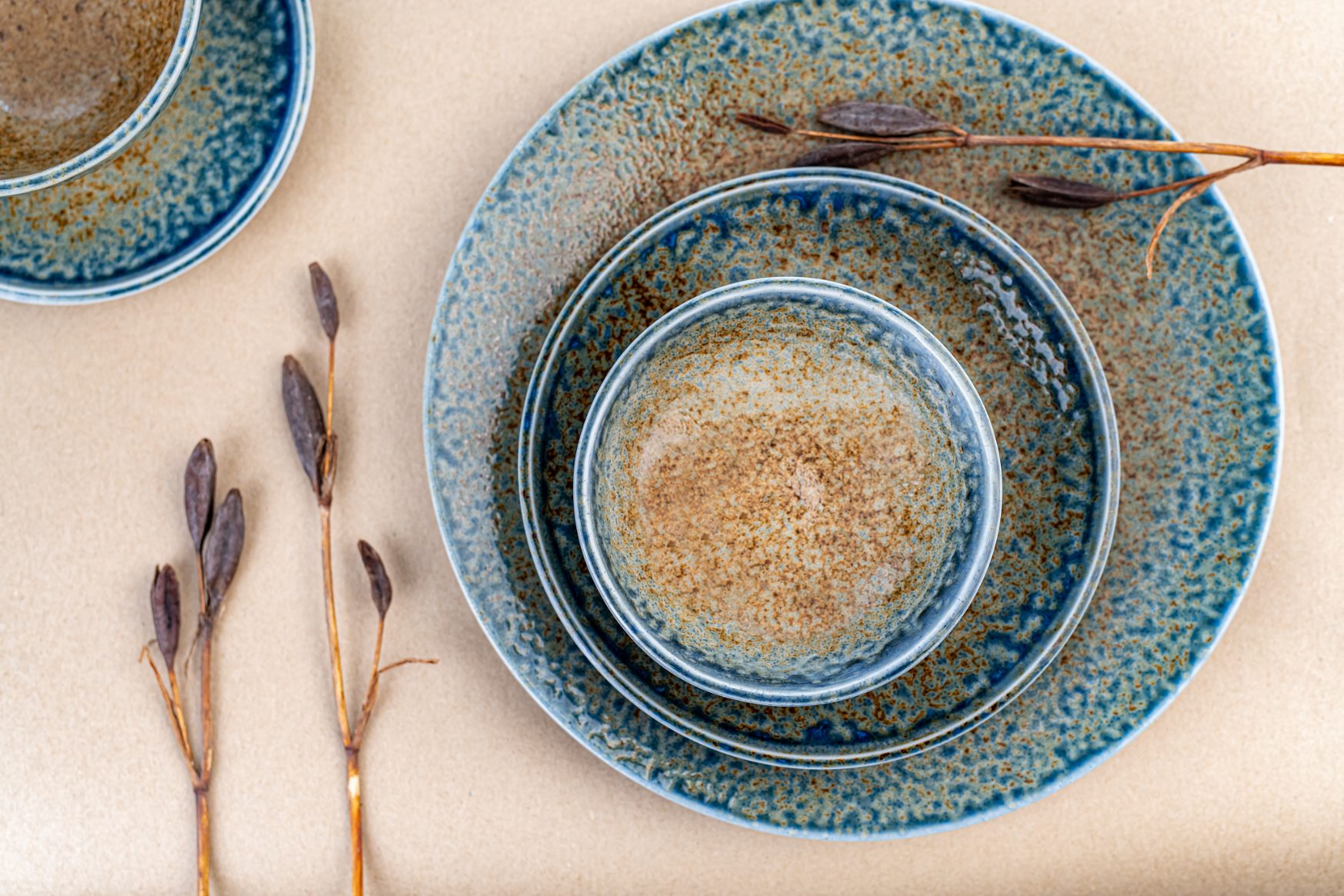 Dineerbord EARTH & SKY 25 cm, MIJ