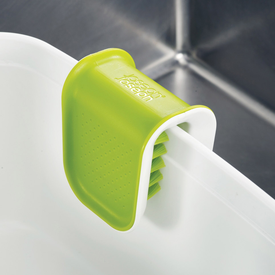 Afwasborstel voor messen en bestek BLADEBRUSH groen, Joseph Joseph