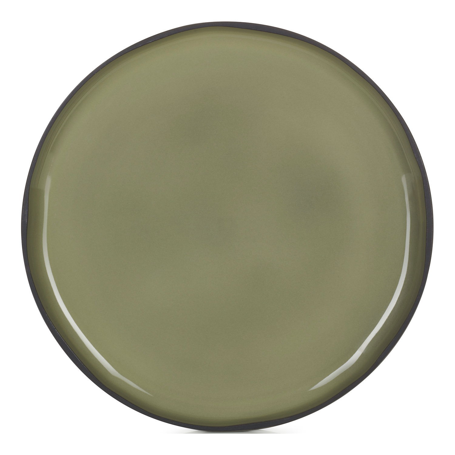 Dineerbord CARACTERE 26 cm, kaki, REVOL