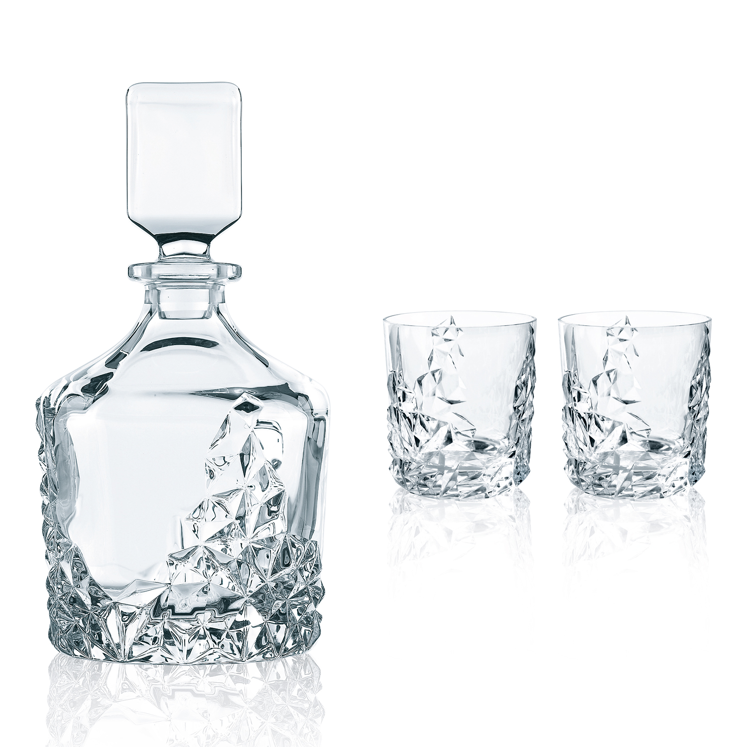 Whiskyset SCULPTURE, 3-delig, Nachtmann