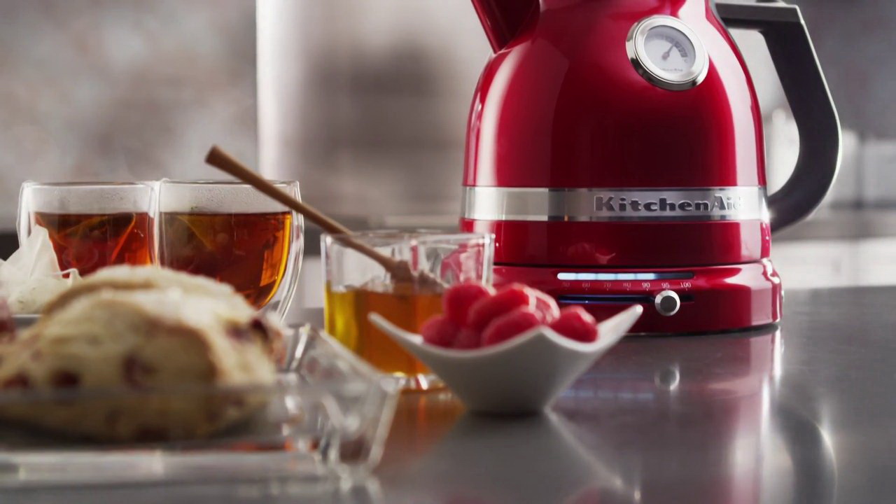 Waterkoker ARTISAN 5KEK1522ECA 1,5 l, rood metallic, KitchenAid